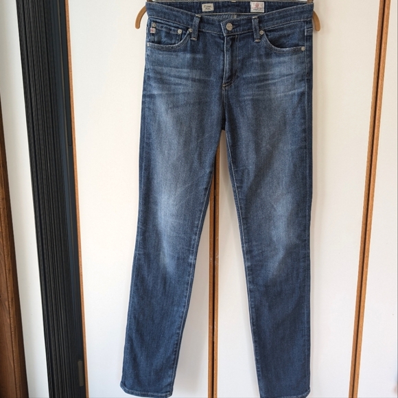 AG Prima Cigarette Ankle Jeans 27 11 Year Wash SLA - Picture 2 of 11